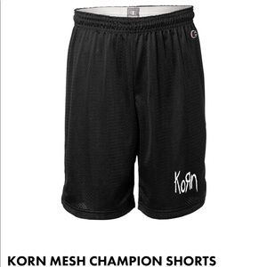 Korn Mesh Champion Shorts